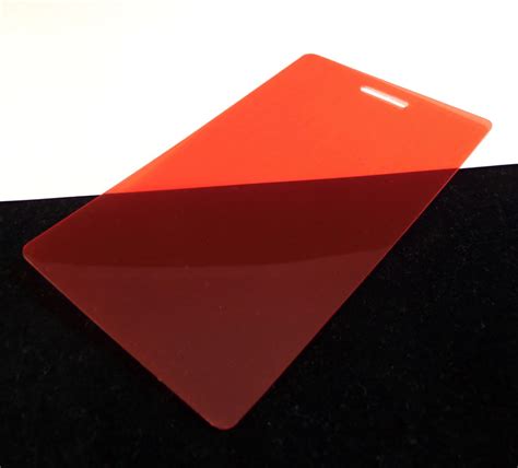 Red Translucent Colored Plastic Sheet For Customizing