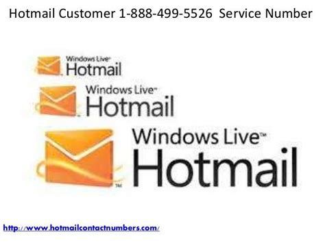 Hotmail Customer Service Number Easy Helpline 1 888 499 5526