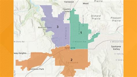 City Of Spokane Looking For Publics Input On Proposed Maps