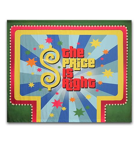 Backdrop The Price Is Right Rental Pri Productions Inc
