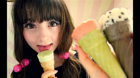 Japanese No Melt Ice Cream Youtube