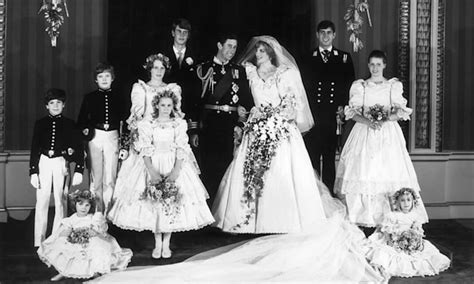 Prince Charles And Princess Dianas Wedding Rare Photo Of Original