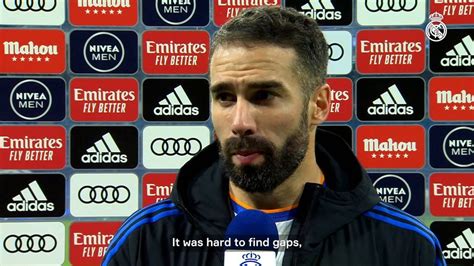 Video “it Was An Important Game For Us Carvajal