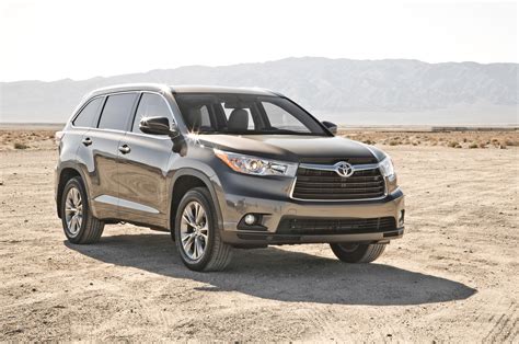 Well, the toyota highlander won't be sent packing any time soon. 2014 Toyota Highlander XLE AWD First Test - Motor Trend