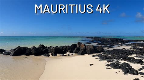 Mauritius 4k Flacq Palmar Beach Walking Tour Youtube