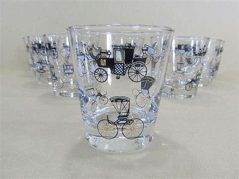 Vintage Bar Glasses Vintage Drinking Glasses Libbey Glasses
