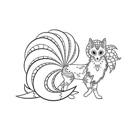 And kids love on watching cartoons and play, kids learn different color and … Nine Tails Coloring Pages at GetColorings.com | Free ...