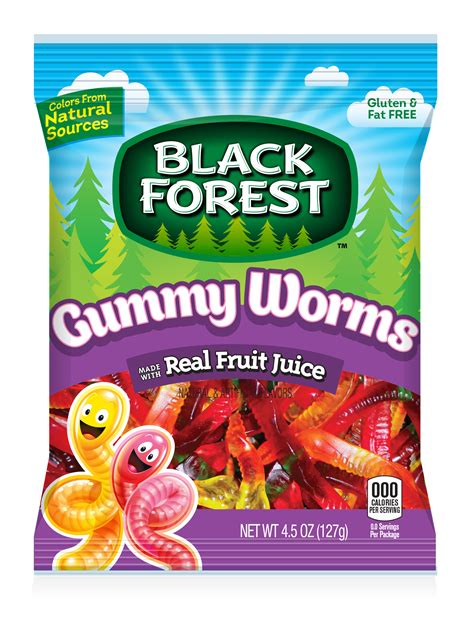 Gummy candy brands in usa. Black Forest Gummy Worms