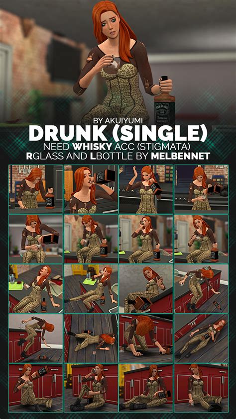 Sims 4 Drunk Poses For Nights Out Drinking Fandomspot Parkerspot