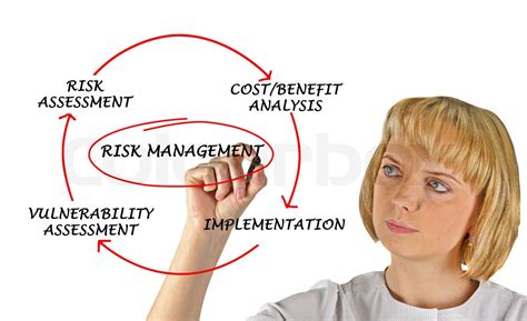 Diagram Of Risk Management Stock Image Colourbox