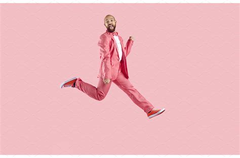 Overjoyed Man Performer In Suit People Images ~ Creative Market