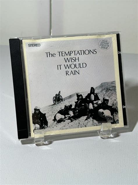 The Temptations Wish It Would Rain Cd Rare Oop 60s Motown Soul The