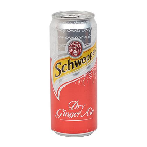 Schweppes Dry Ginger Ale Can 330ml Pureen Food Bd Limited
