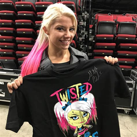 Alexa Bliss Signed T Shirt Wwe Auction