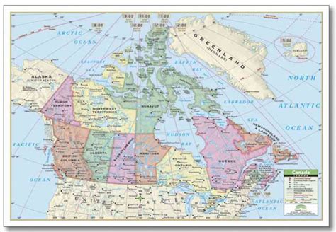 Map Of Canadian Time Zones