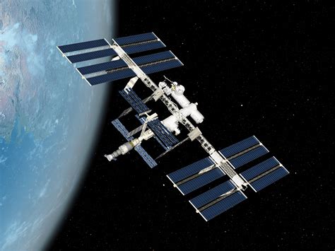 This is the view from the iss directly down to earth. First HPE-NASA Supercomputer Headed to International Space ...