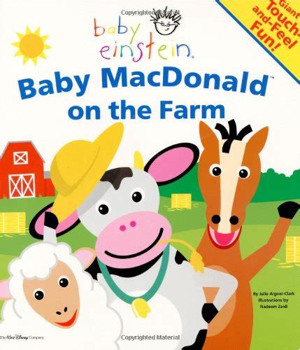 Baby Einstein Baby Macdonald On The Farm Giant Touch And Feel Fun By