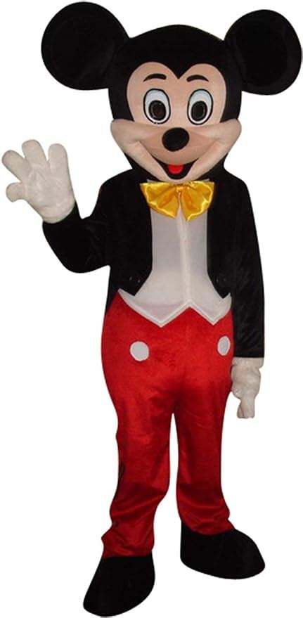 Mickey Mouse Adult Halloween Easter Mascot Costume Fancy Dress Outfit