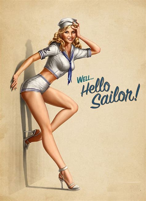 1950 S Vintage Pin Up Girl Poster 20