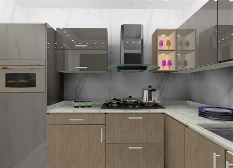 L Shaped Modular Kitchen Designs In Delhi Ncr Kitchen Manufacturer