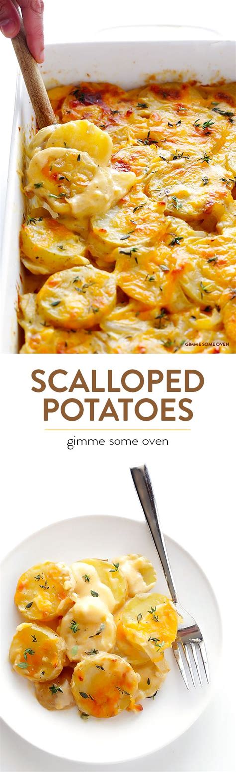 Bring to a light simmer. Scalloped Potatoes | Gimme Some Oven | Recipe | Scalloped ...