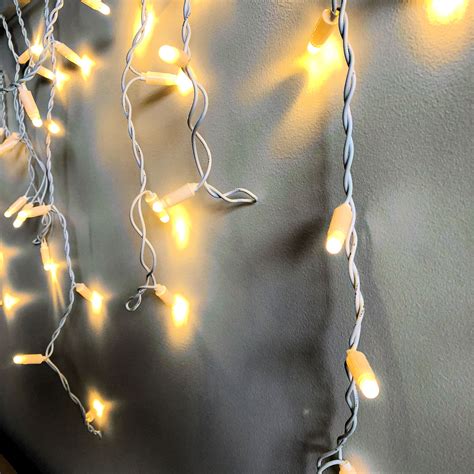 Led Icicle Lights Extendable Warm White 48m Christmas Complete Online