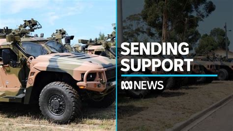 Australias Bushmaster Armoured Vehicles Welcomed By Ukraine Abc News