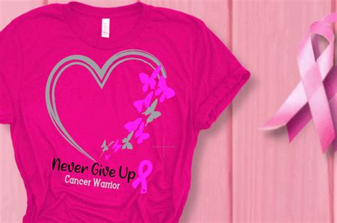 Never Give Up Cancer Warrior Svg Png Dxf Cancer Walk Download Etsy