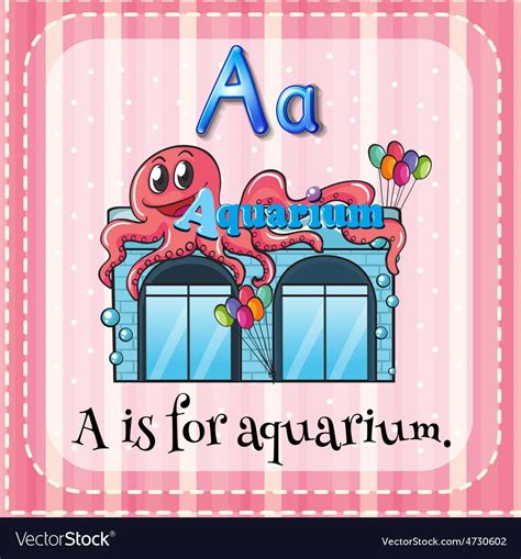 Aquarium Vector Image On Vectorstock Alphabet And Numbers Aquarium