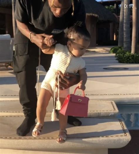 Kylie Jenner Shares Adorable Photos Of Stormi And Her Pink Bag The