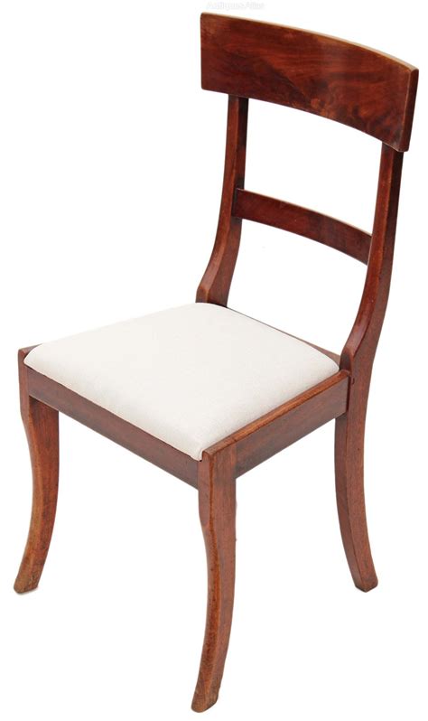 East west furniture groton dining chair with wood seat in mahogany finish (set of 2). Set Of 4 Victorian 19C Mahogany Dining Chairs - Antiques Atlas