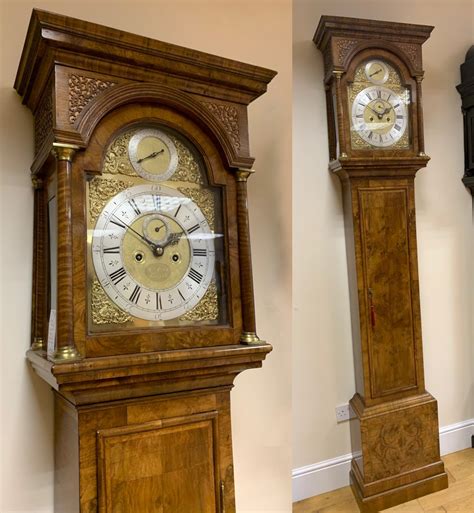 Antiques Atlas Walnut London Longcase Clock By John Faver C1725