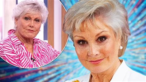 Bbc Strictly S Angela Rippon Deait Crushing Biow Hours Before Iive Show Youtube