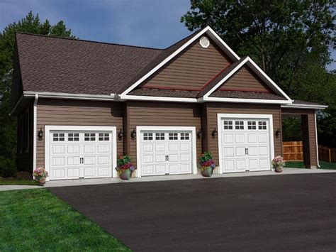 Welcome to part 3 of our carport build series showing the post and beam installations. 3-Car Garage Plan with Carport, 009G-0005 | Garage plans ...