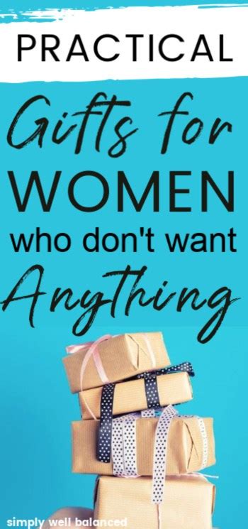 Check spelling or type a new query. 24 Practical Gifts for the Woman who wants Nothing ...