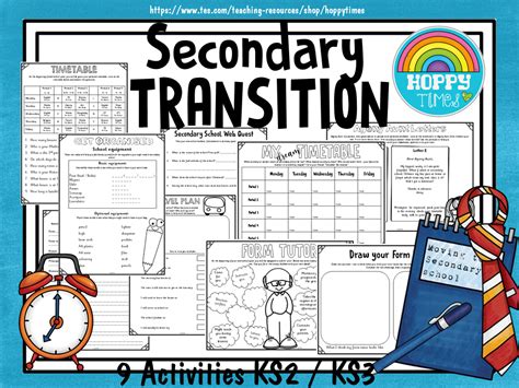 Secondary Transition Activities Teaching Resources
