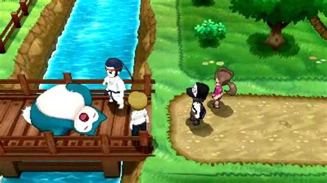 Pokémon X Battle Run Encountering Snorlax Youtube