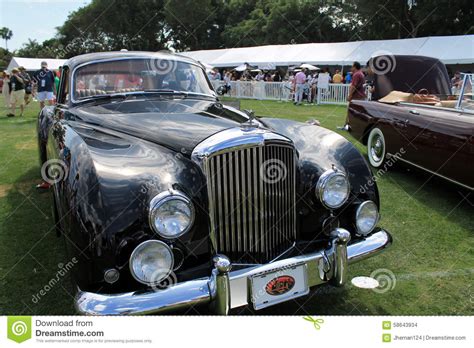 Vintage Luxury Car Editorial Stock Image Image Of History 58643934