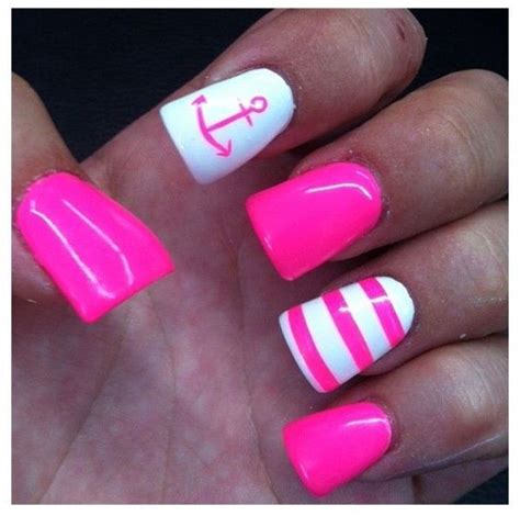 Hoy, os proponemos unas cuantas ideas para lucir unas uñas marineras para este 2013. Uñas marineras fucsia | Uñas fucsia decoradas, Manicura de ...