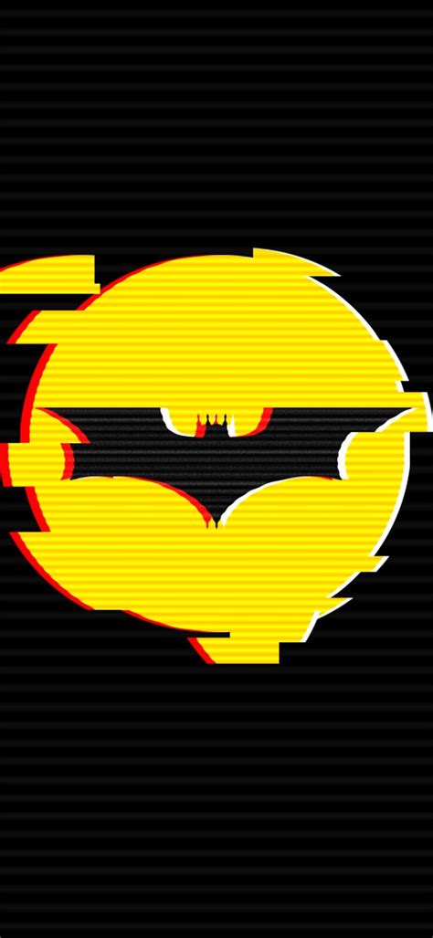 Glitch Effect Glitch Art Batman Logo Superhero Logos Fay Cyber