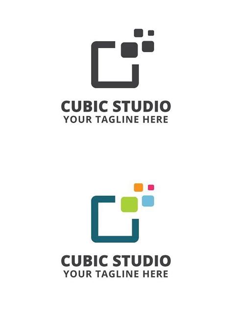 Cubic Studio Logo Template