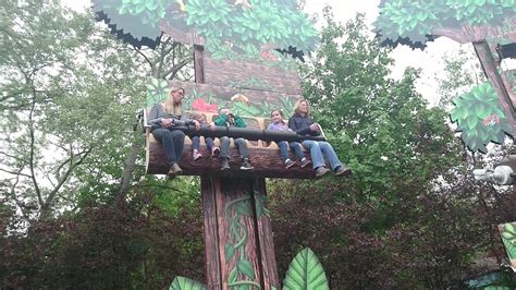 Treetop Hoppers Ride At Chessington Worl Of Adventure 21 April 2017