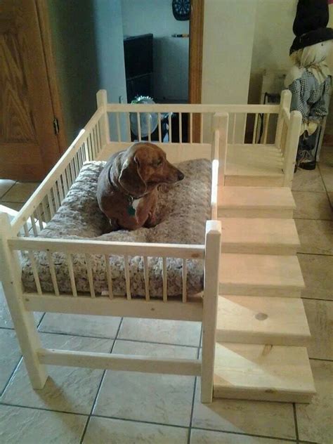 Love This Raised Pet Bed Would Diy Elevated Dog Bed Elevated