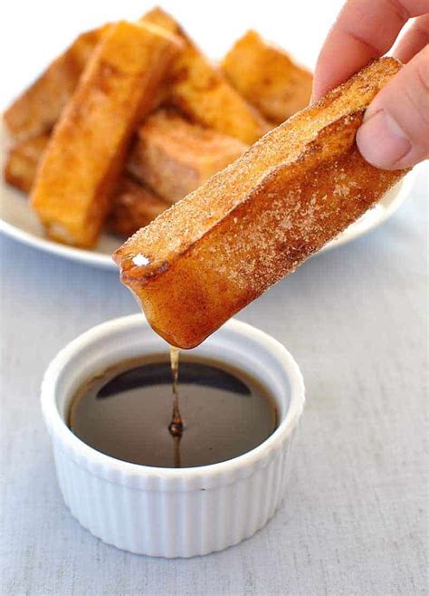 Cinnamon French Toast Sticks Recipetin Eats