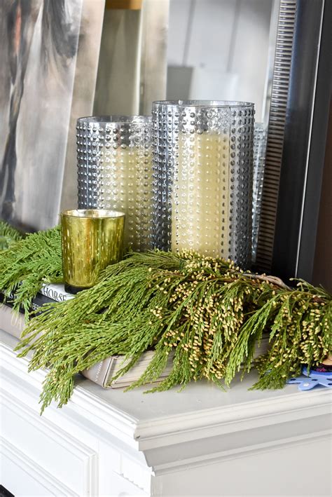 How To Decorate For Christmas With Fresh Evergreens Home With Holliday
