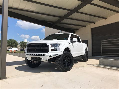 Ford Raptor White Lifted