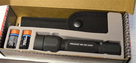 Pelican 2390 Black Tactical M6 2390 3w Led W Nylon Case New May Need