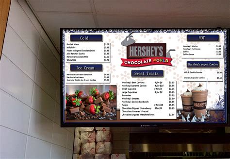 Digital Menus Digital Sign Boards And Electronic Menu Displays