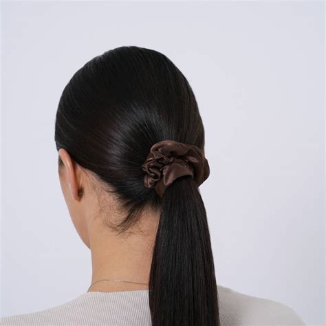 Silkie Cocoa Oversized Scrunchies Pack Of Feelunique