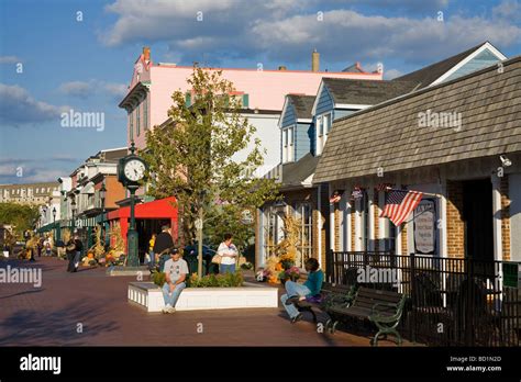 Downtown Cape May Cape May County New Jersey Usa Stock Photo Alamy